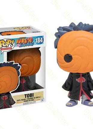 Наруто фигурки naruto shippuden наруто шиппуден tobi тоби funko pop фанко поп виниловая фигурка #184