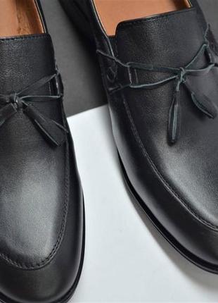 Мужские модные кожаные туфли лоферы черные l-style 12233 фото