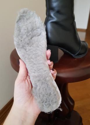 Шкіряні зимові чоботи