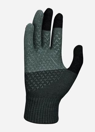 Перчатки теплые nike knit tech and grip tg 2.0 графит уни l/xl n.100.0662.072.lx2 фото
