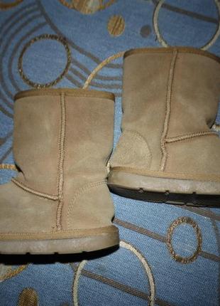 Замшевые натуральные угги m&s размер 10 стелька 18,5 см