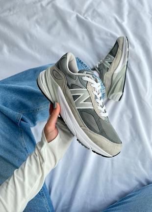 Кросівки new balance 990v6 wmns 'grey'3 фото