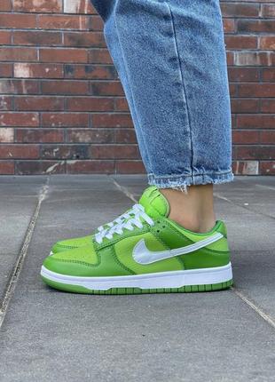 Мужские кроссовки nike sb dunk low chrolophyll green#найк1 фото