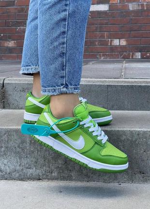 Мужские кроссовки nike sb dunk low chrolophyll green#найк4 фото