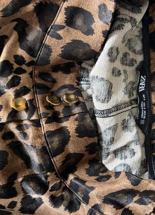 Леопардовая юбка zara4 фото