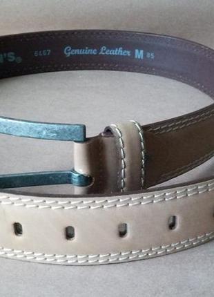 Ремінь шкіряний colin's розмір м 85