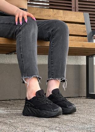 Чорні кросівки в стилі бренду, 37 (24 см)3 фото