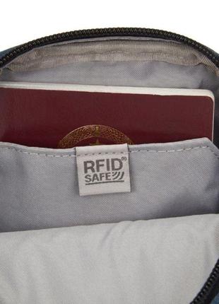 Сумка rfidsafe travel crossbody bag, 3 ступеня захисту синій - 110406466 фото