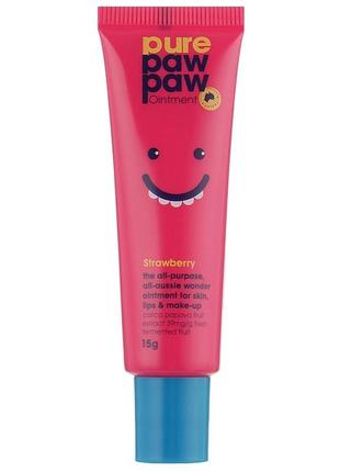 Бальзам для губ pure paw paw ointment strawberry