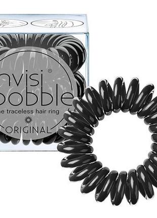 Резинка-браслет для волос invisibobble original true black