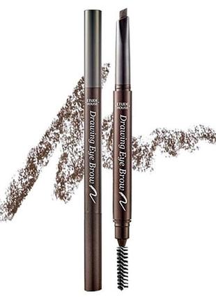 Карандаш для бровей etude house drawing eye brow pencil