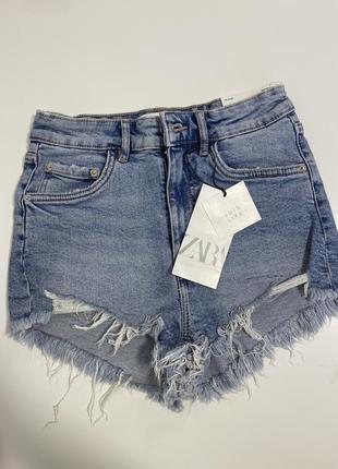 Джинсові шорти zara