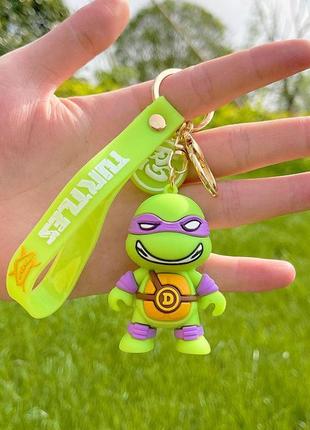 Донателло черепашки ніндзя брелок на рюкзак, ключі donatello teenage mutant ninja turtles