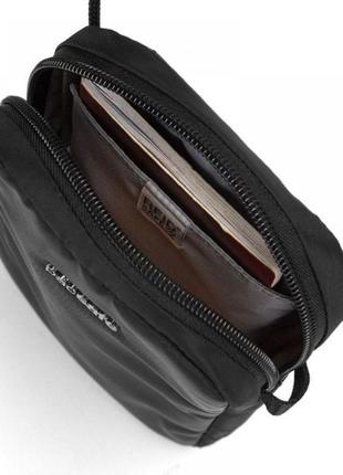 Сумка rfidsafe travel crossbody bag, 3 ступеня захисту чорний - 110402 фото