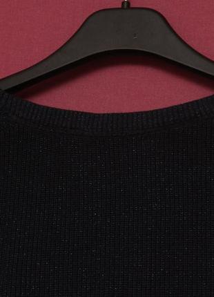 Tommy hilfiger рр m-l свитер из хлопка, вискозы, металлического волокна и шерсти9 фото