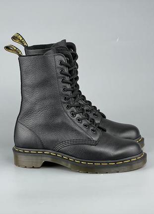 Кожаные высокие ботинки ботинки на шнуровке dr.martens 1490 мартенсы