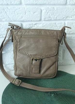 Мужская сумка lakeland. натуральная кожа.