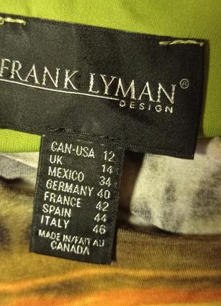 Frank lyman  яскрава футболка,р.usa 12,канада3 фото