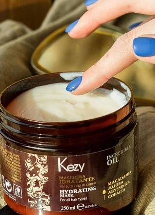 Зволожуюча маска для волосся
kezy incredible oil hydrating mask