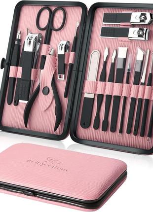 Набір для манікюру keiby citom 18 шт. професійні кусачки для нігтів набір інструментів для догляду за педикюром-інструменти для до