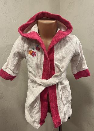 Дитячий халат теплий на 2-3 роки