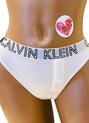 Трусики calvin klein cotton thong