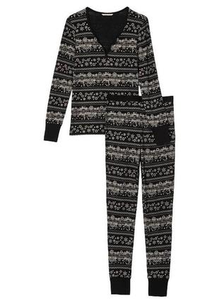 Термо піжама victoria's secret thermal pajama set