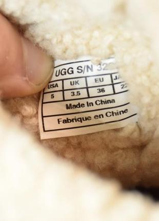 Уггі ugg australia newberry waterproof черевики зимові овчина цигейка оригінал 35-36/22.58 фото