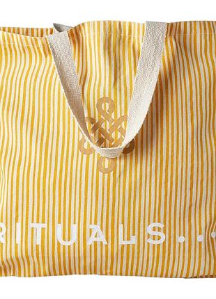 Пляжная сумка rituals striped beach bag