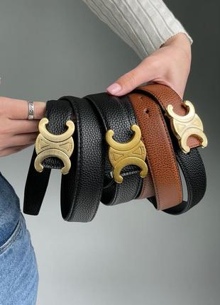 Ремень celine leather belt