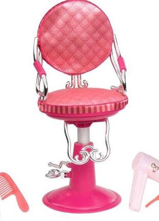 Набор аксессуаров our generation кресло для салона розовое2 фото
