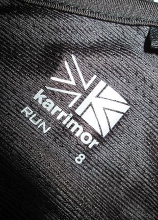Суперовый брендовый спортивный топ с контрастными вставками karrimor run.3 фото