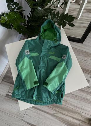 Куртка дитяча джек jack wolfskin для хлопчика для дівчинки