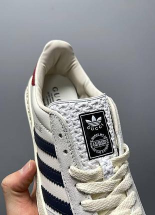 Женские кроссовки adidas x gazelle white / smb3 фото