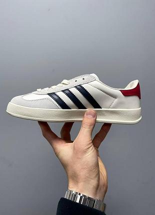 Женские кроссовки adidas x gazelle white / smb9 фото