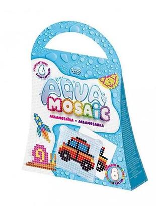 Аква мозаика aqua mosaic машинка 02-04 комильфо тм danko toys