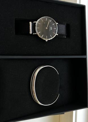 Часы и браслет в наборе daniel wellington
