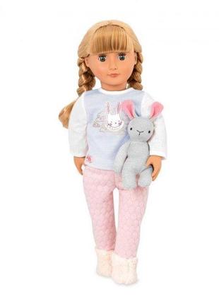 Кукла our generation 46 см джови в пижаме с кроликом bd31147z