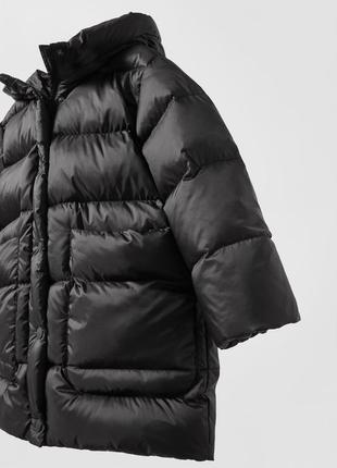 Зимове пальто для дівчинки 7-8 років zara іспанія розмір 128 оригінал