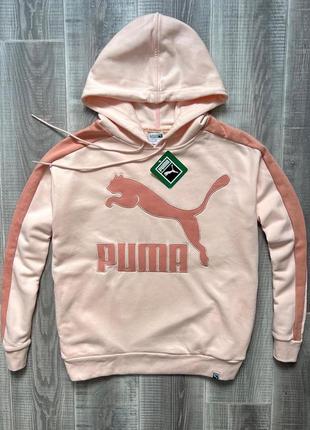 Женское худи Puma оригинал, крутые женские штаны джоггеры puma, спортивный костюм