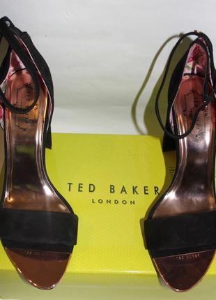 Босоножки кожаные ted baker р. 39,59 фото