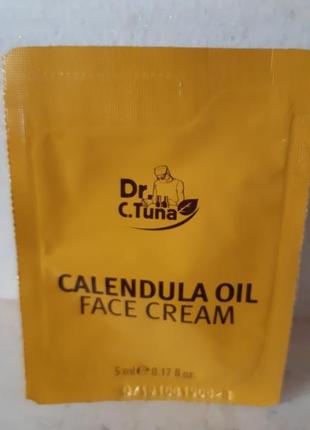 Сашет крему для обличчя з екстрактом календули farmasi dr.c.tuna calendula oil face cream1 фото