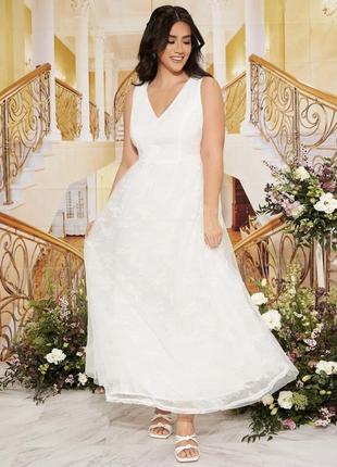 Свадебное платье shein1 фото