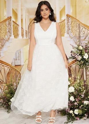 Свадебное платье shein4 фото