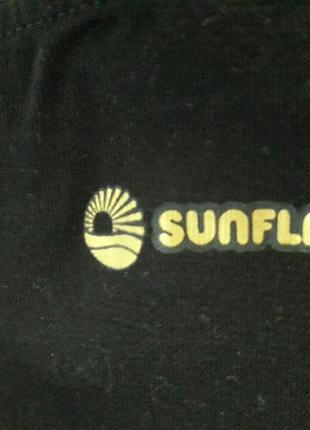 Крутые хлопковые лосины леггинсы низ апликация цветы высокая посадка sunflair7 фото