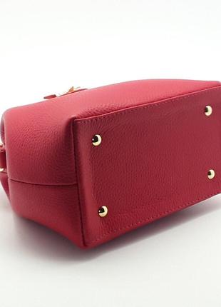 Саквояж женский silver taurus 7651 из натуральной кожи.