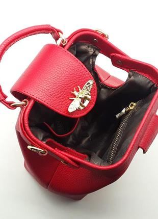 Саквояж женский silver taurus 7651 из натуральной кожи.