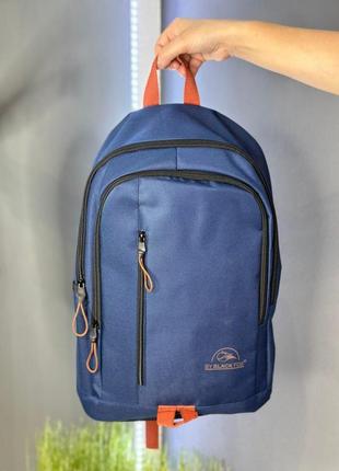 Рюкзак великий синій2 фото