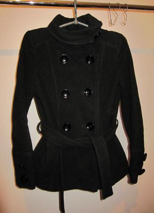 Міні пальто на гудзиках