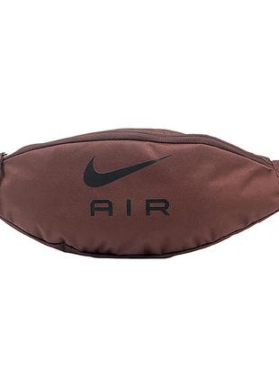 Сумка на пояс nike nk heritage waistpack — nk air коричневий one size (dr6271-227)